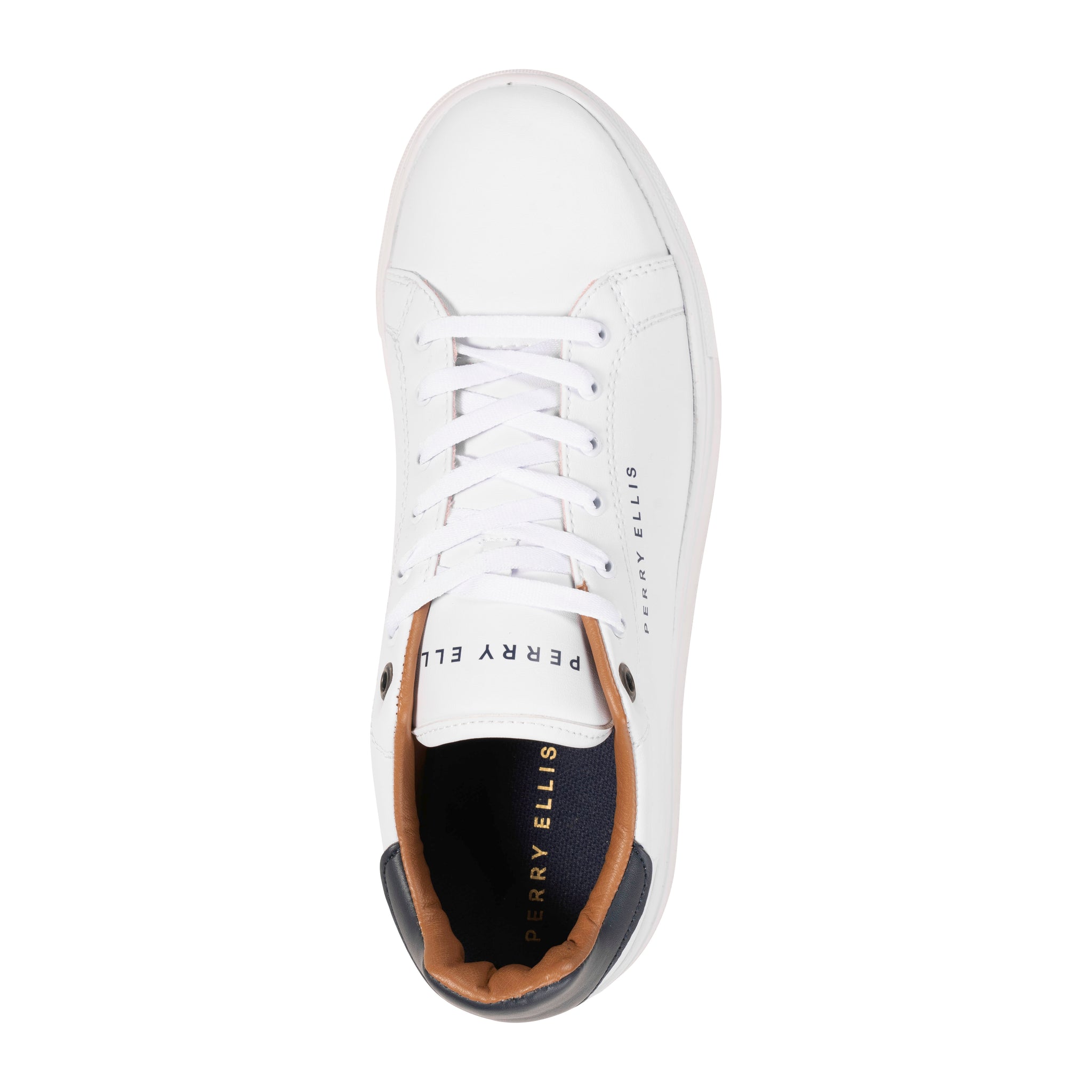 Zapato Casual Color Blanco Marca Perry Ellis ZF00117